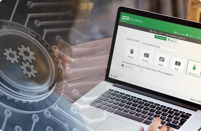 Nero BackItUp – Full automation of your backup