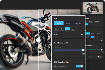 Nero AI Image Upscaler 2.0